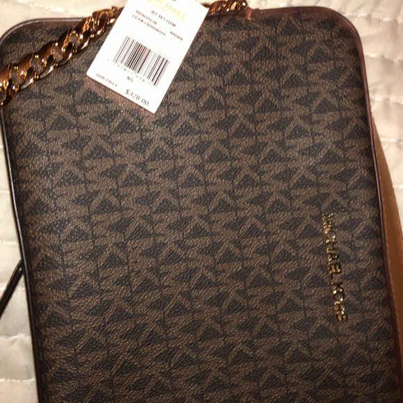 Micheal KORS Jet Set Canvas Crossbody Bag - Picture 5 of 5